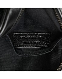 Pre-Loved by Azura Reborn - Pre-Loved Chevron Calfskin Round Vinyle Camera Bag
