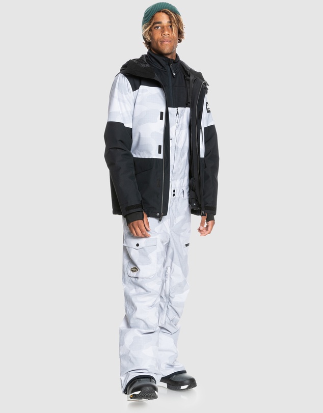 Quiksilver - Mens Utility Shell Snow Bib Pants