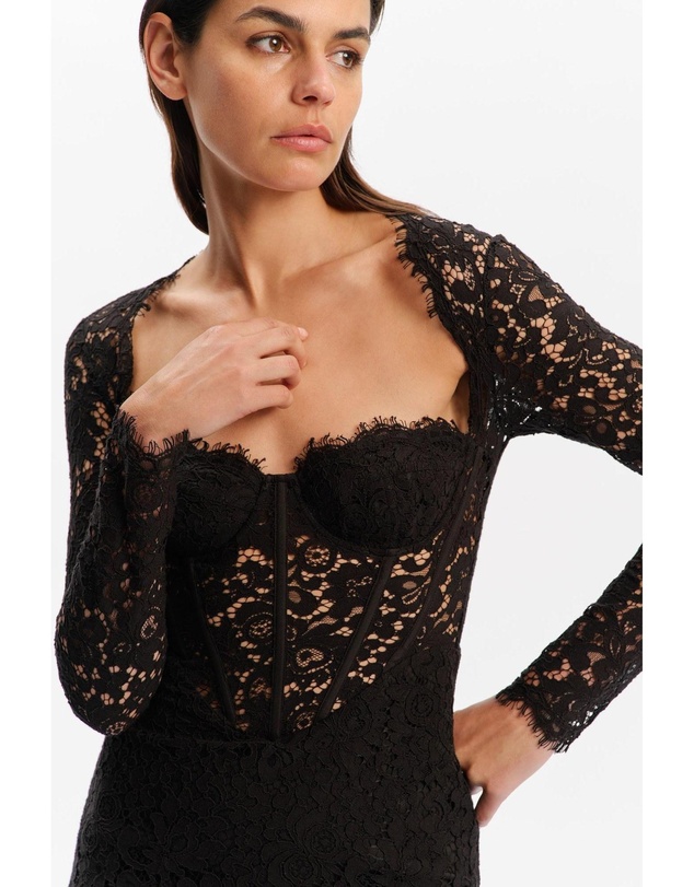 Bardot - Clarissa Corset Midi Dress