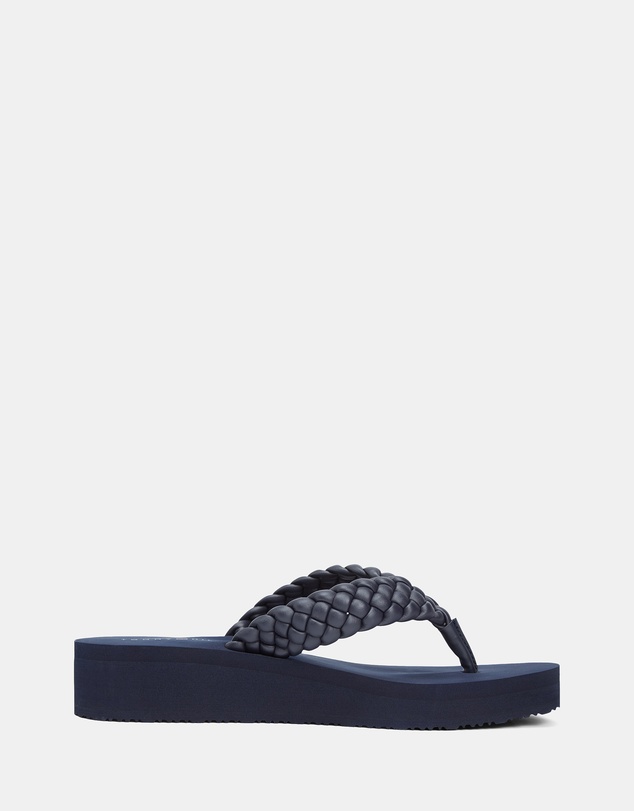 Tommy Hilfiger - Riri TH Wedge Cornrow Beach Sandals - Women's