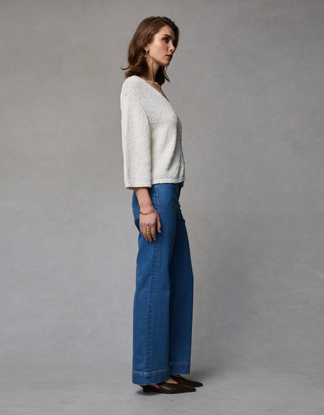 DRICOPER DENIM - Maarte Blue Wide Leg Jeans