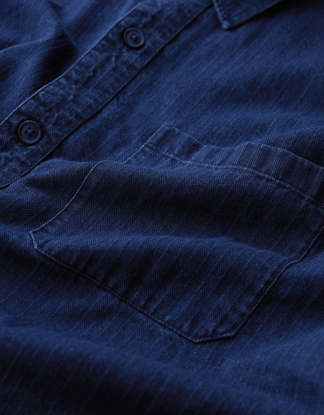 Seasalt - Men's Trelowen Collared Organic Cotton Shirt