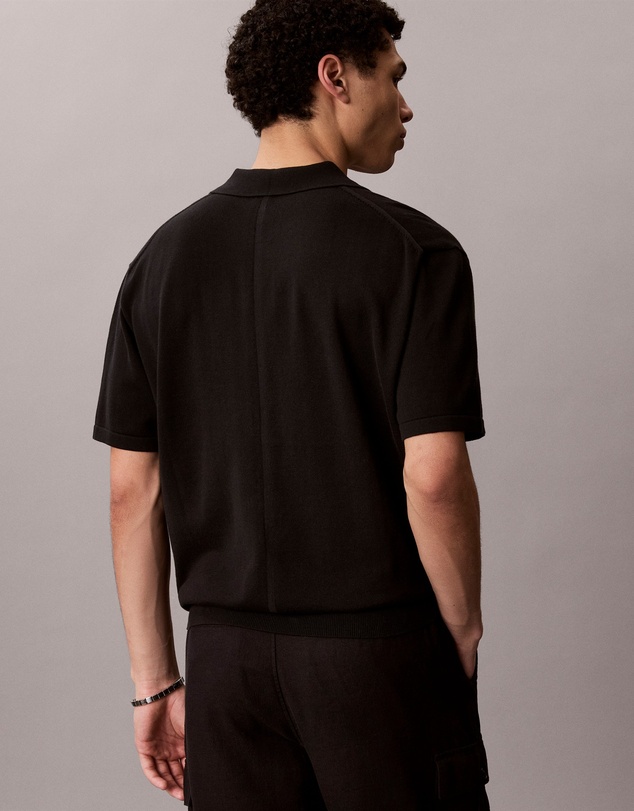 Calvin Klein - Supima Cotton Polo Sweater