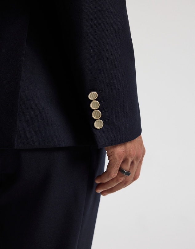 Calibre - Tailored Wool Blazer Navy