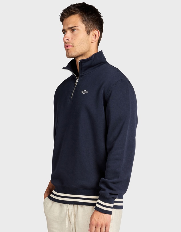 Academy Brand - Academy Contrast 1/4 Zip Sweat
