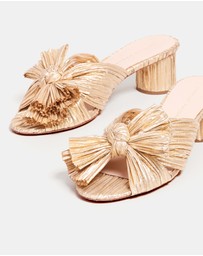Loeffler Randall - Emilia Pleated Knot Mules