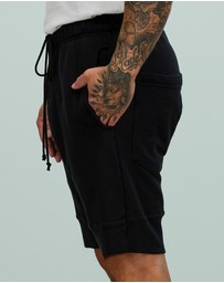 Surrounded By Ghosts - The Larimar French Terry Track Shorts