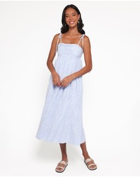 Petal & Pup - Ashtyn Maxi Dress - Cornflower Blue