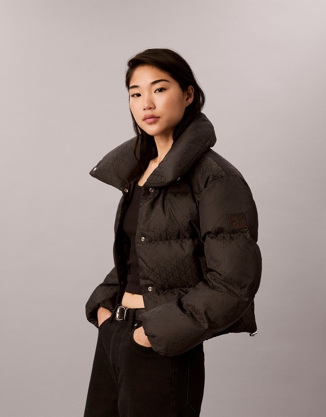 Calvin Klein Jeans - All-Over Logo Down Puffer Jacket