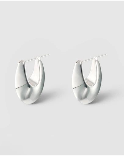 Oroton - Banks Hoop Earrings