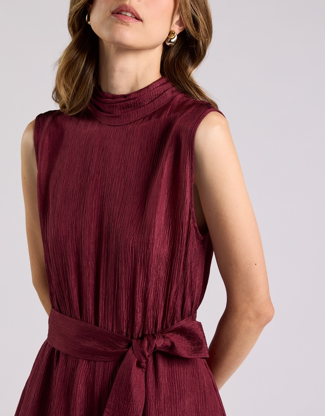 David Lawrence - Wilda Silk Blend Jumpsuit