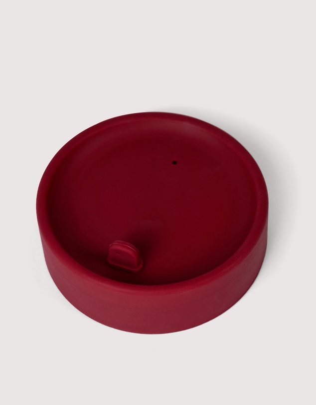 The Somewhere Co - Burgundy Traveller Coffee Cup