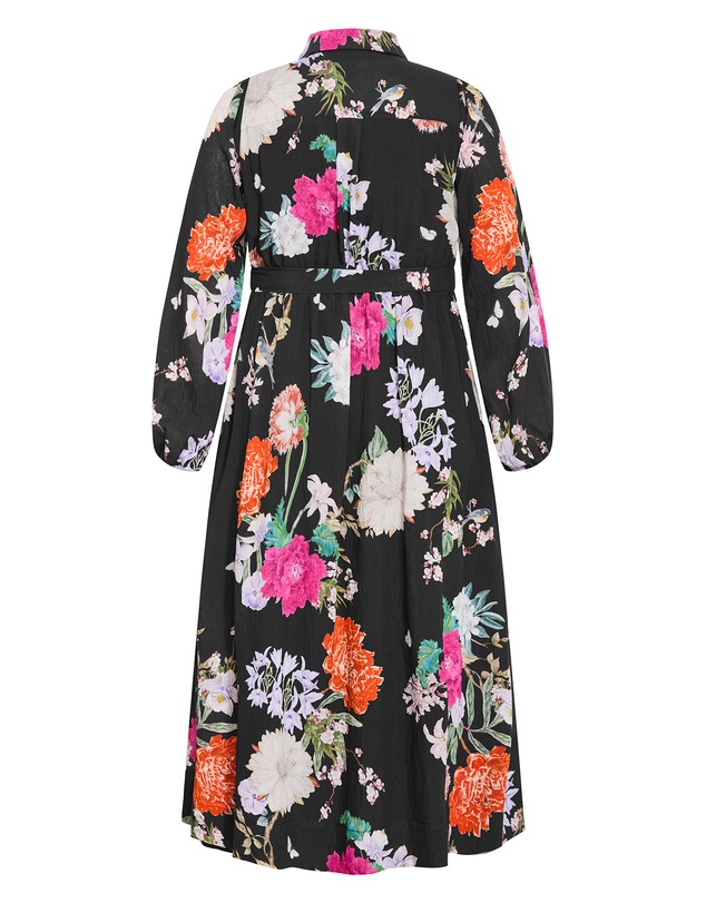 City Chic - Mary Botanique Floral Dress