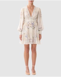 Camilla - Button Front Frill Dress