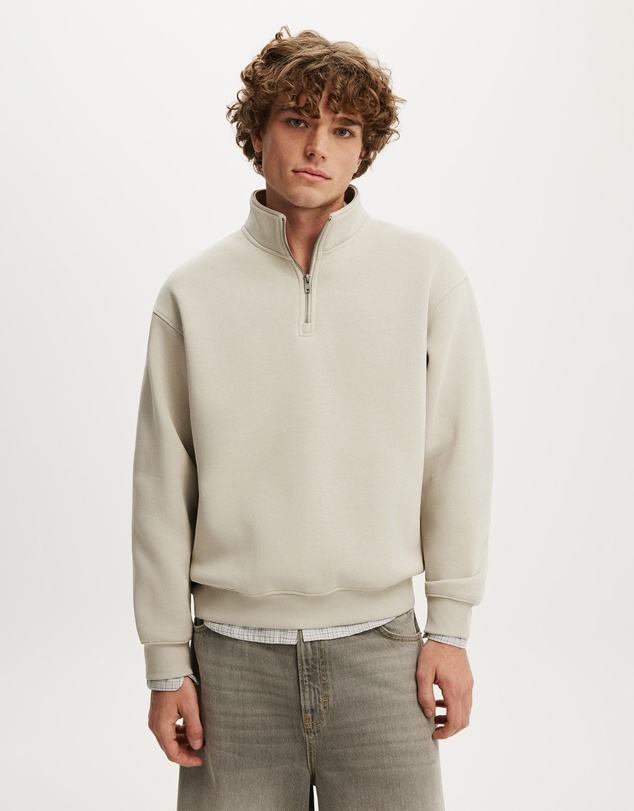Cotton On - 1/4 Zip Fleece
