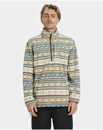 Billabong - Mens Boundary Mock Neck Fleece Top