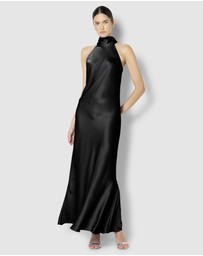 Montique - Azalea Satin Maxi Dress