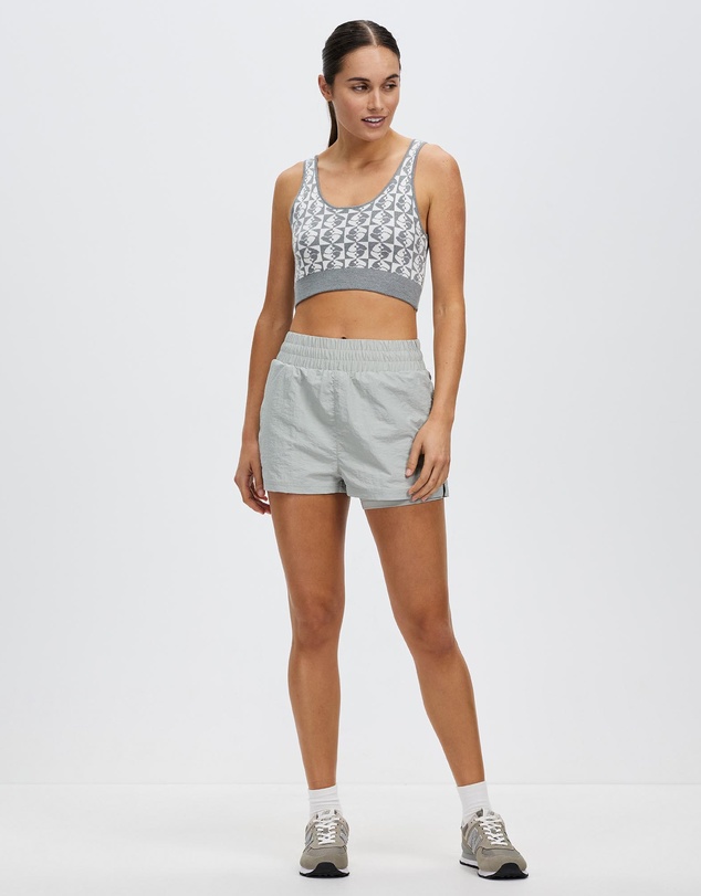 All Fenix - Jacquard Knit Crop Top