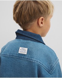 Country Road - Patch Detail Denim Jacket