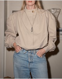 Dazie - Daniella Pleated Bubble Hem Jacket