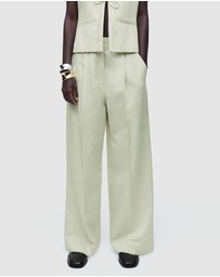 COS - Relaxed Linen-Blend Wide-Leg Trousers