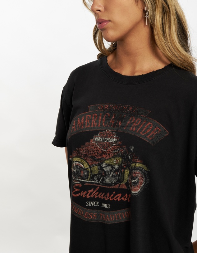 Vintage by The Real Deal - Pre Loved - 90s Harley Davidson Tee