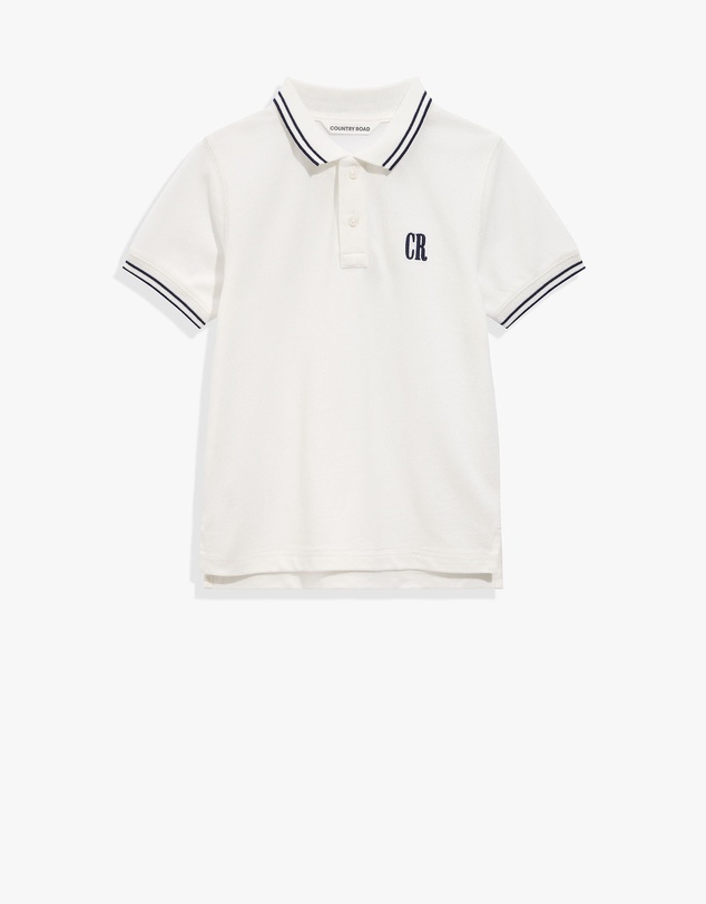 Country Road - Organically Grown Cotton Logo Polo Shirt