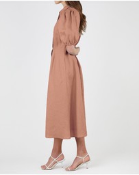 Amelius - Julius Linen Midi Dress