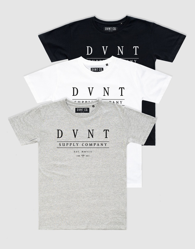 DVNT - 3-Pack Deluxe Tee