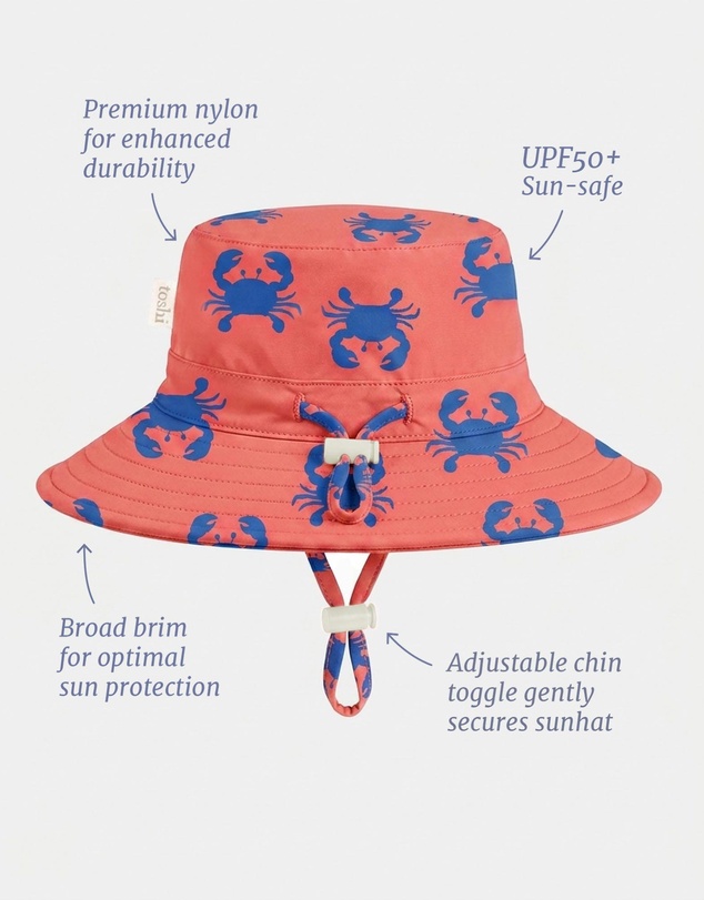 Toshi - Swim Sunhat Pirate - Babies-Kids