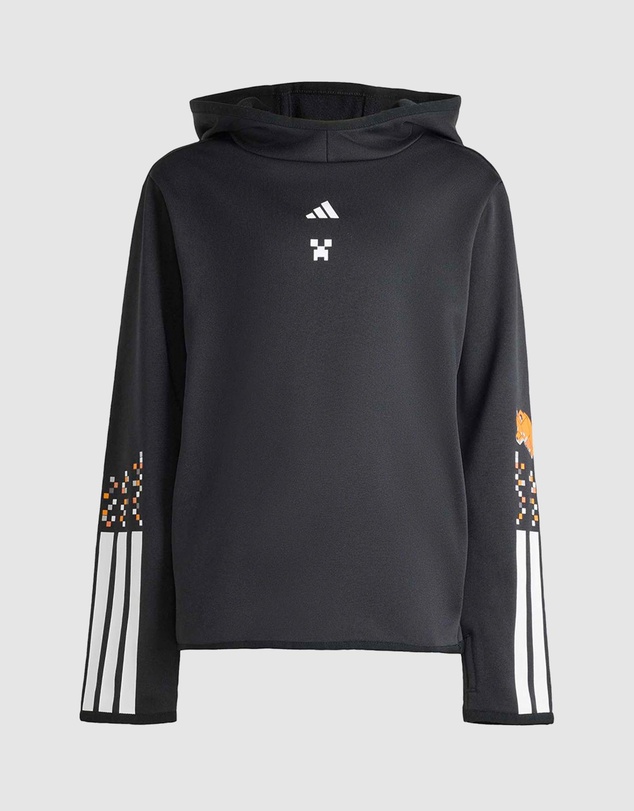 adidas Sportswear - Adidas Minecraft Training 3 Stripes Hoodie - Kids-Teens