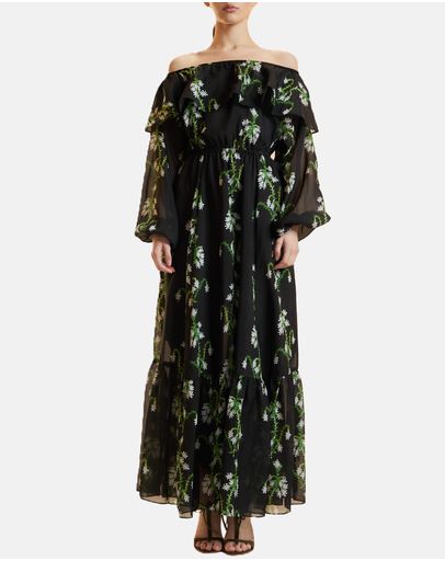 Black Vine Floral