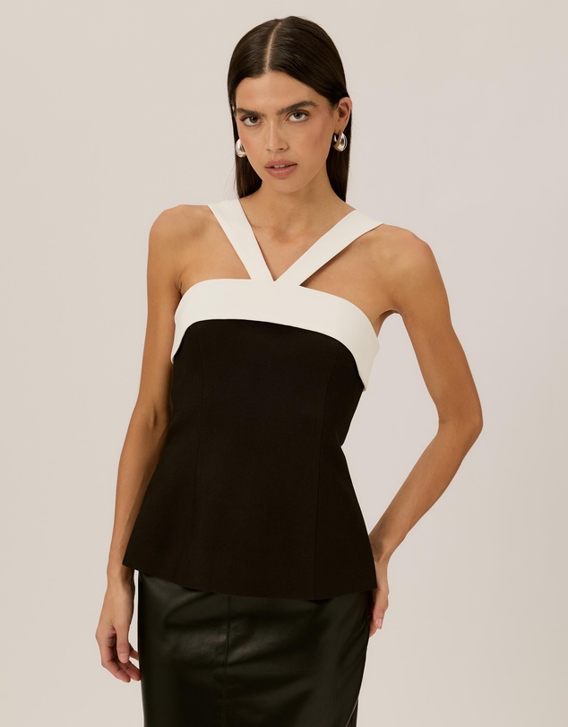 Tussah - Tiana Contrast Halter Top
