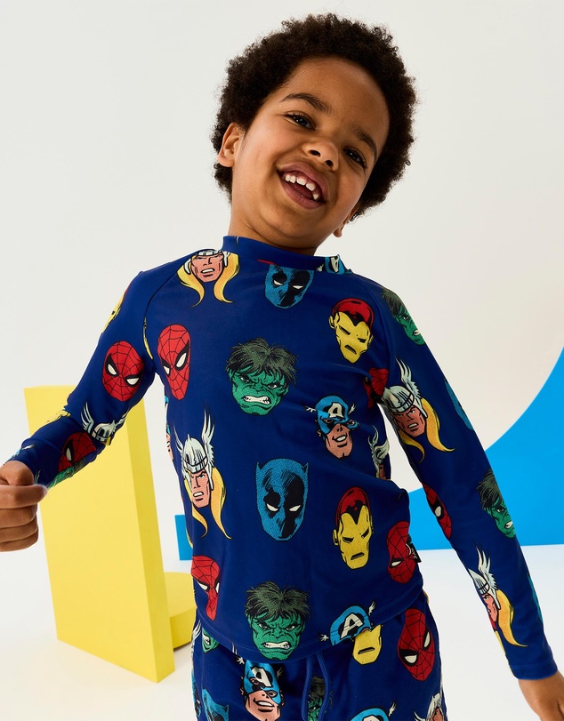 Rock Your Kid - Avengers Marvel Rashie Set - ICONIC EXCLUSIVE - Kids