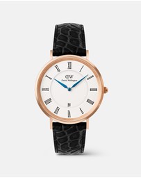 Daniel Wellington - Classic 40mm Roman Numerals Date Croc Belly