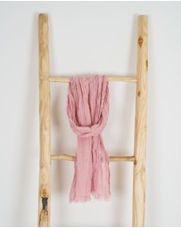 CAMIXA - French Linen Crinkled Scarf