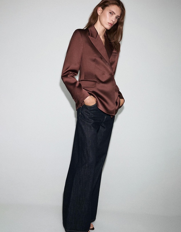 M.N.G - Satin Suit Jacket