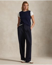 Polo Ralph Lauren - Cable-Knit Wool-Cashmere Sweater Vest
