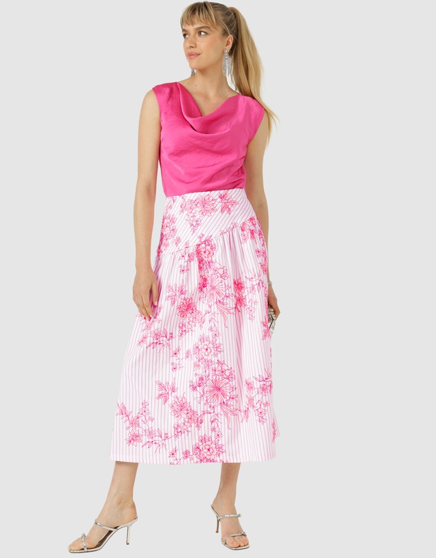 SACHA DRAKE - Ireni Midi Skirt