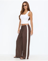 Dazie - Balmy Wave Linen Blend Beach Pants