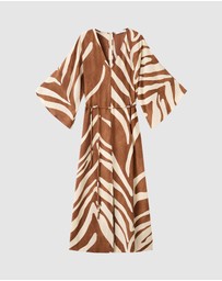 M.N.G - Printed Cotton Dress
