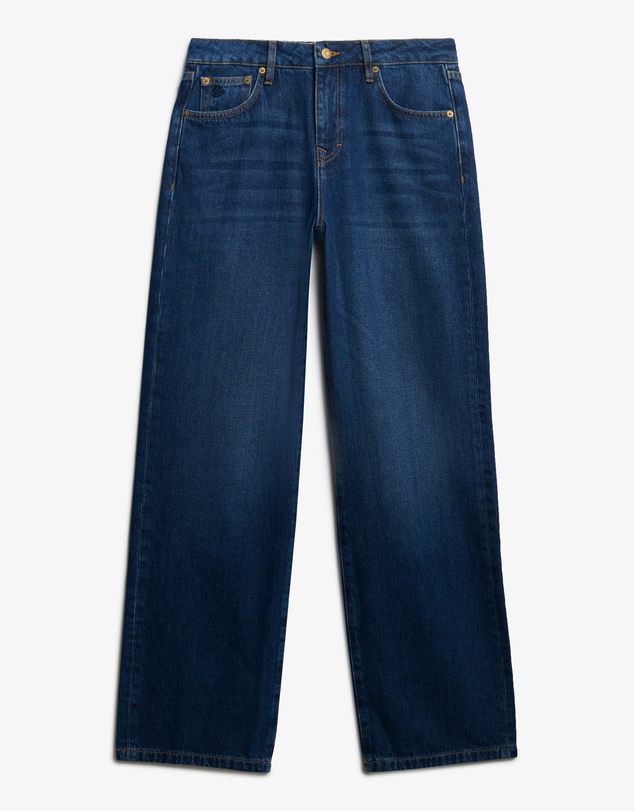 Superdry - Mid Rise Wide Leg Jean