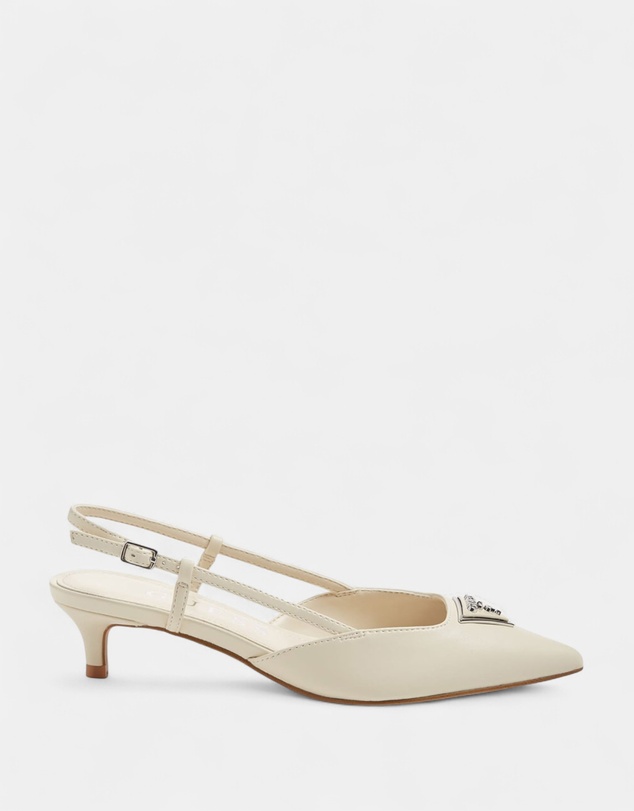 GUESS - Jesson Sling Back Kitten Heels