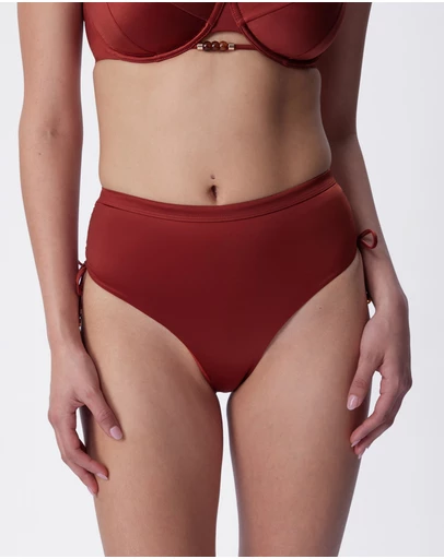 Bras N Things - Corsica High Pant - Rust