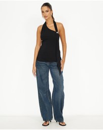 Dazie - Isle Halter Top