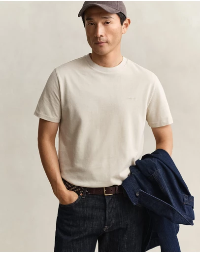 Gant - 2 Tone Pique T-Shirt