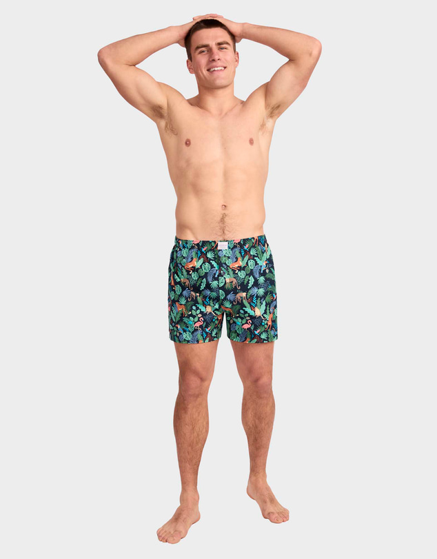 Mitch Dowd - Mitchdowd Jungle Juice Cotton Boxer Shorts 3 Pack