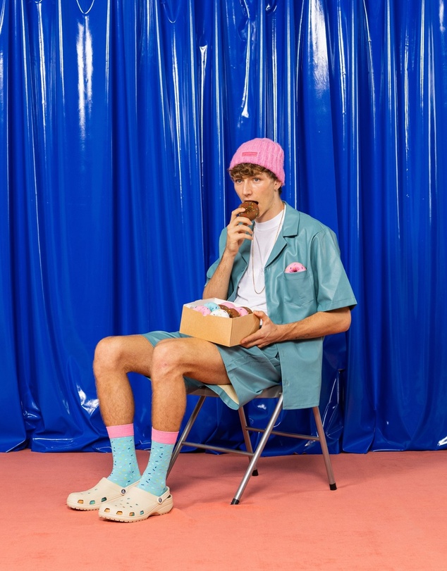 EAT MY SOCKS - Socks Joe's Donuts 4 pairs