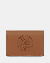 Karl Lagerfeld - K/Circle Flap Card Holder