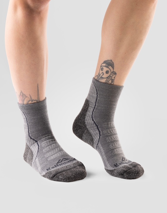 Kathmandu - Ridge Wool Blend ¼ Crew Sock
